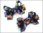 halloweenpolkadotminibow